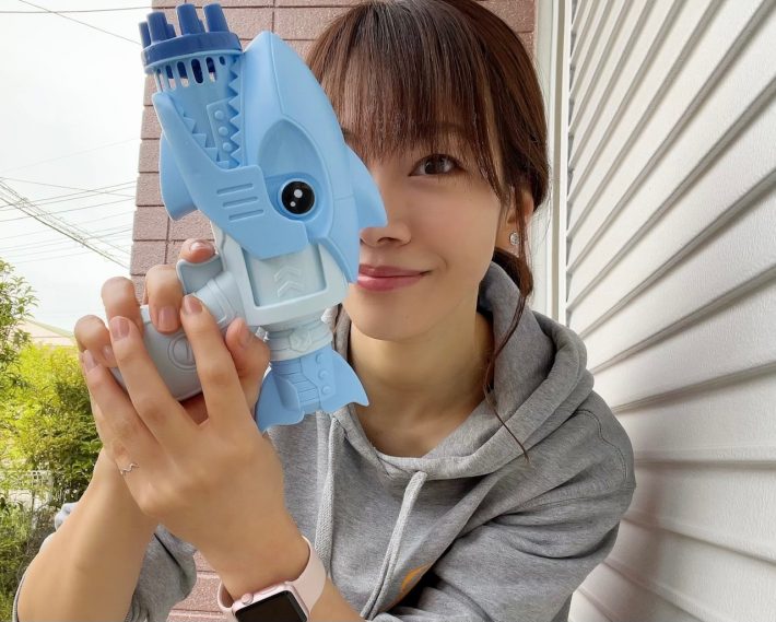 ダイソーでサメのバブルガンを発見！