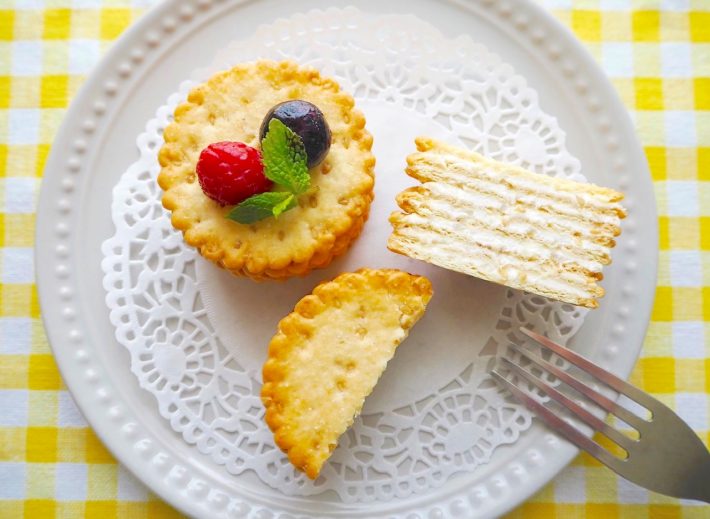 ハーベストで簡単にミルフィーユが作れる！