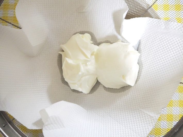 水切りが必要ないギリシャヨーグルトを使ってもOK