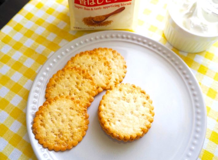 香ばしセサミ味で代用