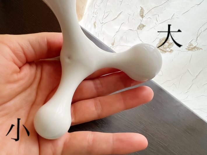 大小２つずつのツボ押し