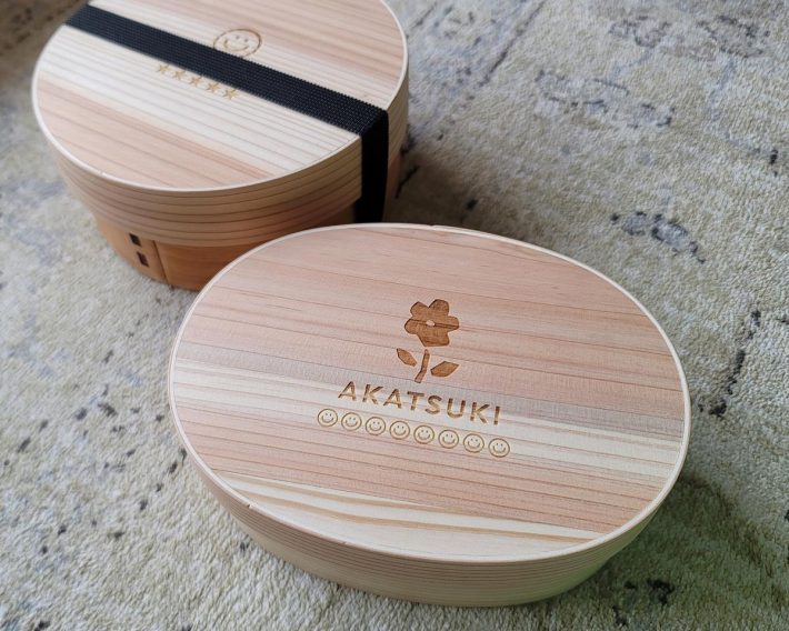 レーザー彫刻で名前を入れてもらいました。90分程度で仕上がります