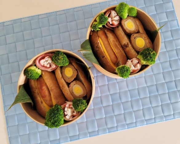 ロールパン弁当も扱いやすく、好評です