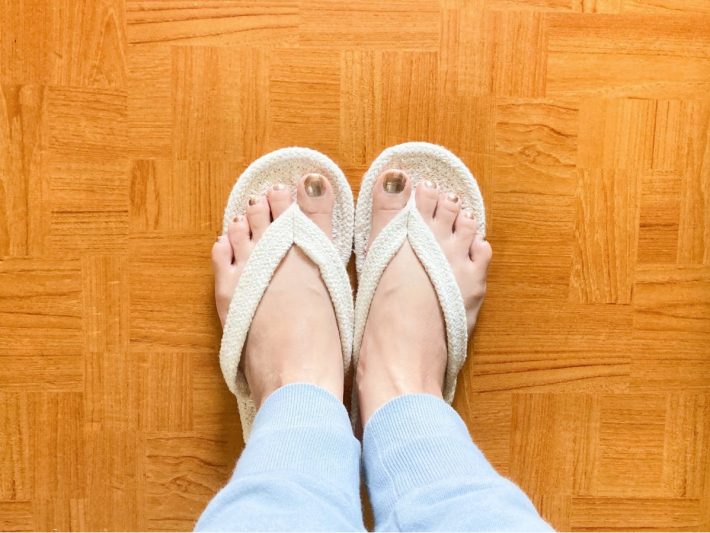 足になじむ感覚「これ、いいかも」