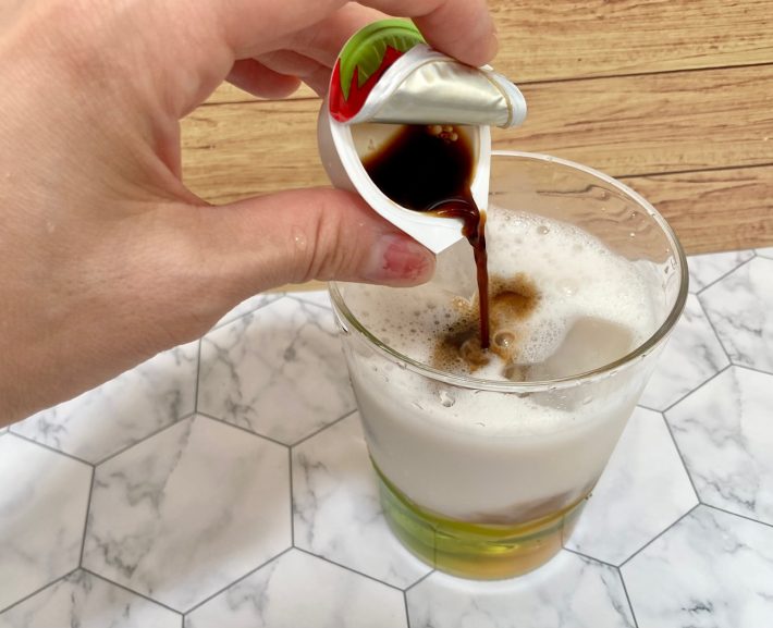 ストロベリーティーラテ