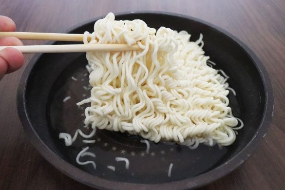 水戻ししたパスタを90秒でゆでる時短テク