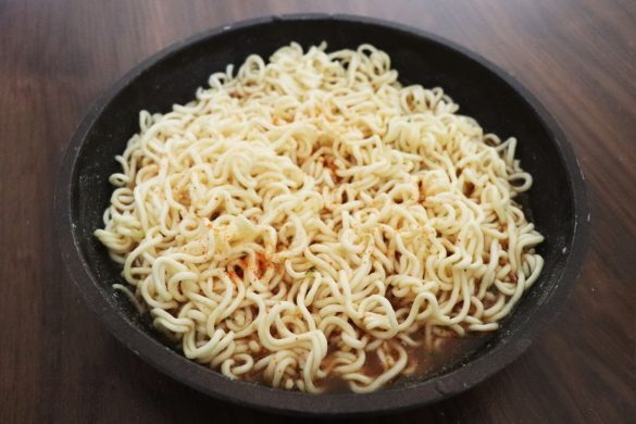 水戻ししたパスタを90秒でゆでる時短テク