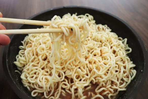 水戻ししたパスタを90秒でゆでる時短テク