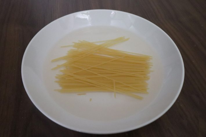 スパゲッティを90秒でゆでる時短テク