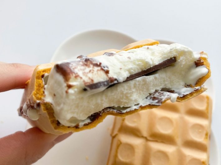 ほんのり温かく、サクサク感あり