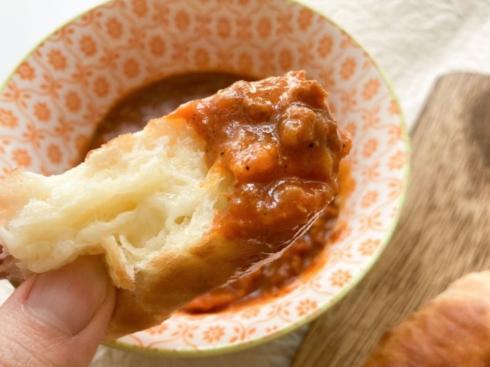 チーズとトマトがあう！