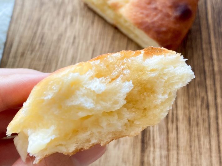 はちみつをかけて甘じょっぱいのもいい