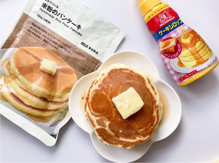 無印良品のホットケーキミックスはもっちりしてる