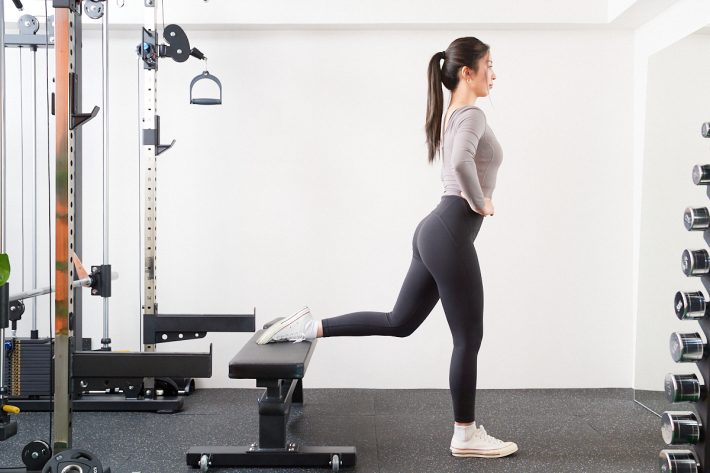 ブルガリアンスクワット　Miyakoさん