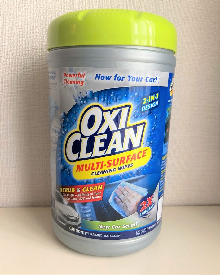 オキシクリーン 車内用クリーナー 30枚入 2本パック　¥1,098（コストコオンライン価格、配送料込）