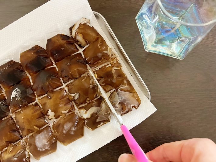 必要な分だけ切り分け