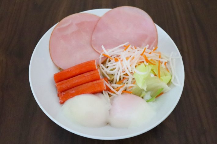 冷やし中華を作ってみた