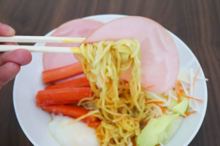 冷やし中華を作ってみた