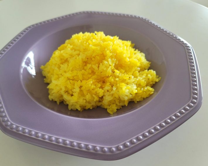 ターメリックライスだけでも十分においしいです