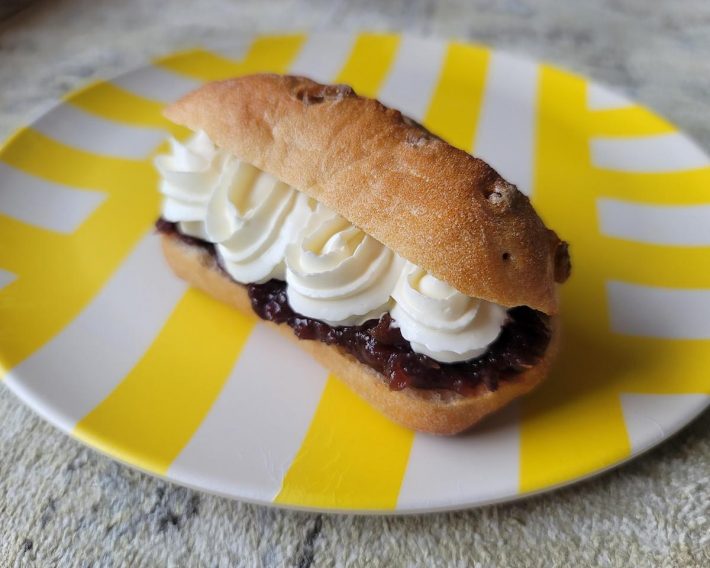 あんこマスカルポーネサンドが完成しました