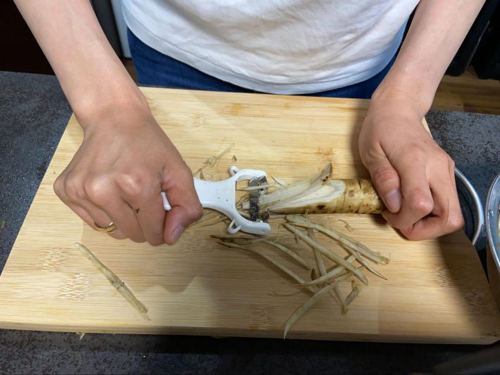 このようにすると、長さも調節できる