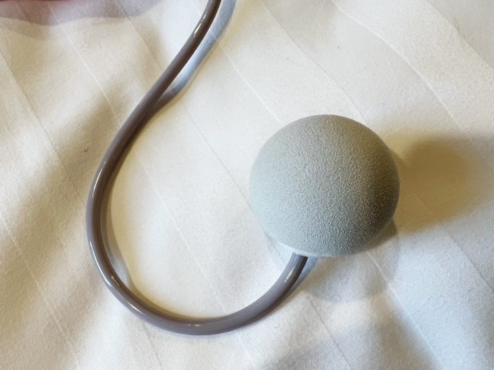 適度な重みがあるボール