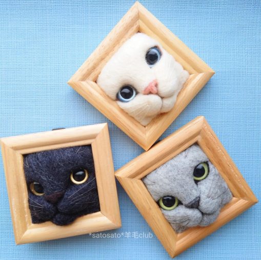 作品の猫にモデルはいる？