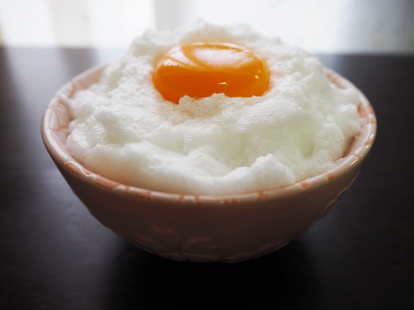 夢のふわふわ卵がけご飯