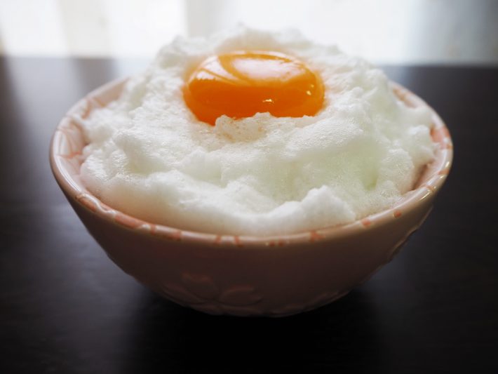 夢のふわふわ卵がけご飯