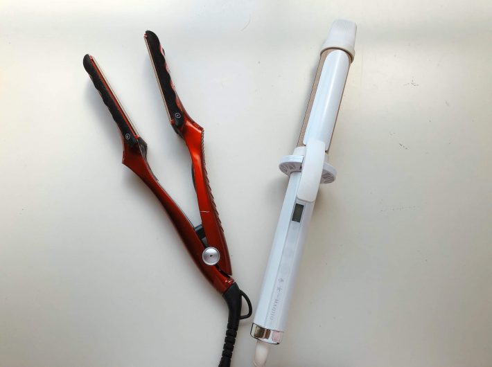 ヘアアイロンの使い方