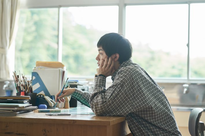 ドラマイズム『ロマンス暴風域』場面写真_佐藤民生（演：渡辺大知）