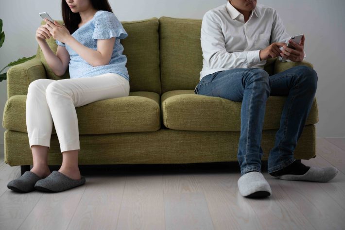 険悪なカップル