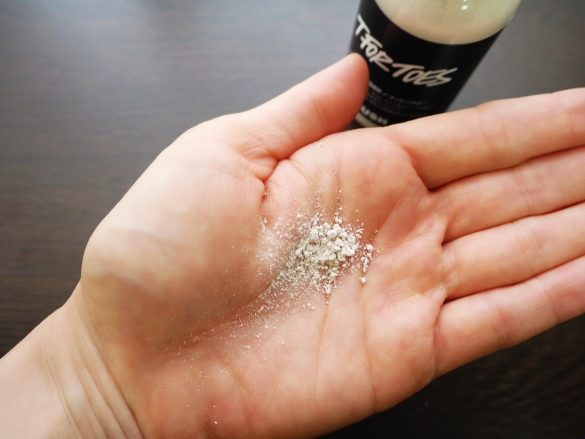 粒子がとても細かい