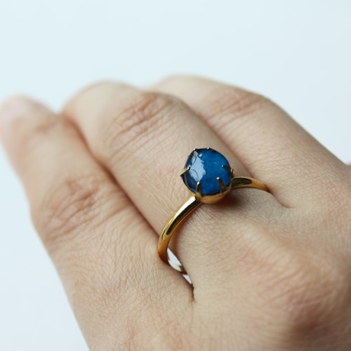 Kino.Q「溶ける指輪　紫陽花カラー」