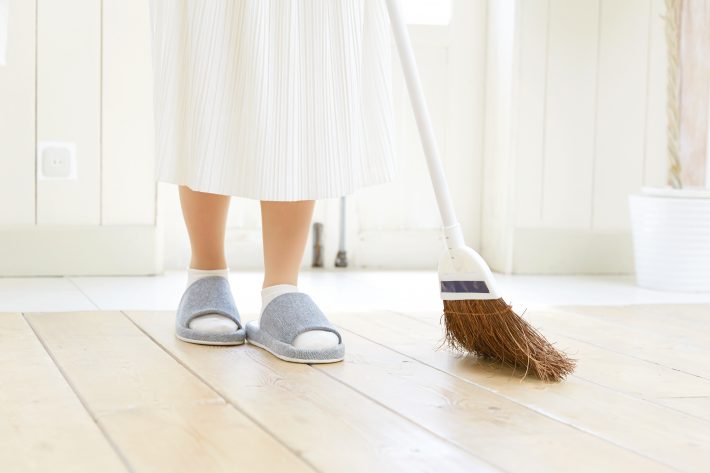 ①掃除していない