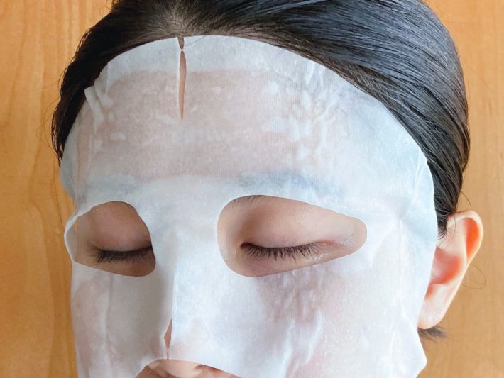 たっぷりの冷却ウォーターが肌を包み込む