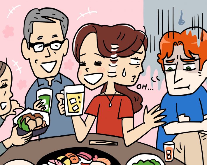 外国人の夫と帰省