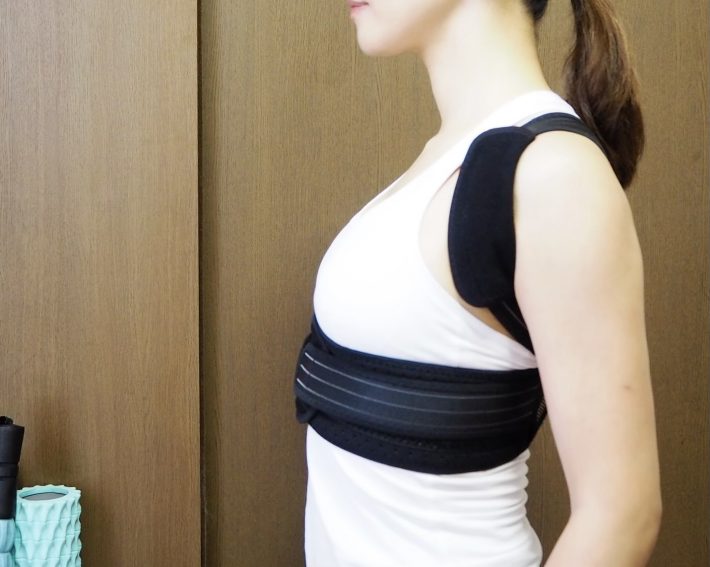 肩が正しい位置に戻って背中もシャキッ！