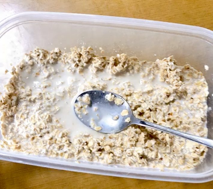 オートミールのパンの作り方1