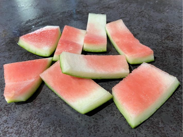 白い部分は浅漬けにできる