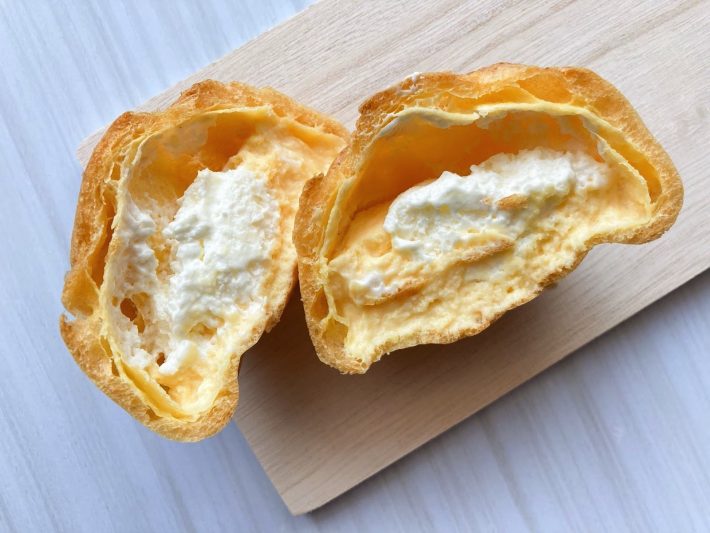 たまごのコクとクリーミーな甘みがある