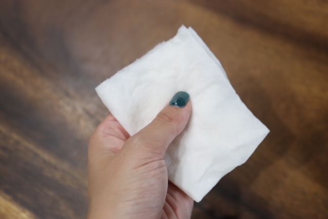 濡らして絞ればお手拭きにもなる