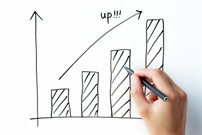 ビジネスイメージ―業績アップ