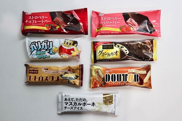 棒アイスは7本