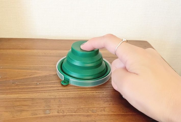 シリコーン 折りたたみコップ