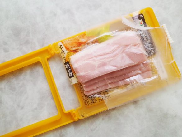 ベーコンでも試してみた