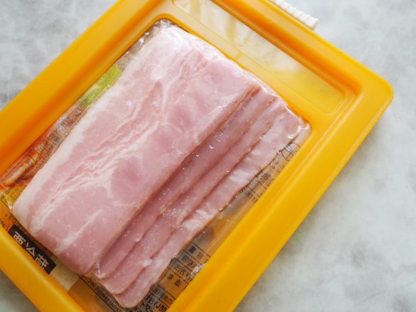 ベーコンも保存できる