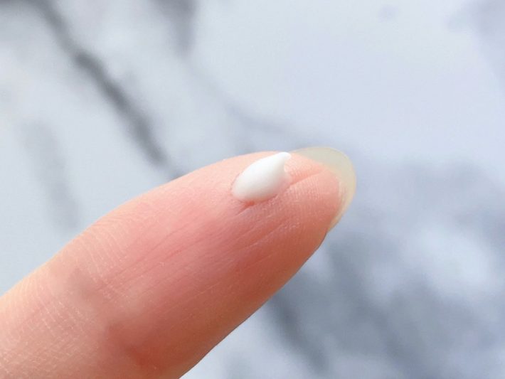 片目分の使用量は米ひと粒