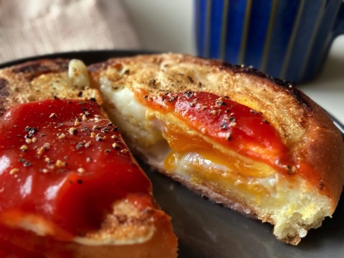 絶妙な半熟具合