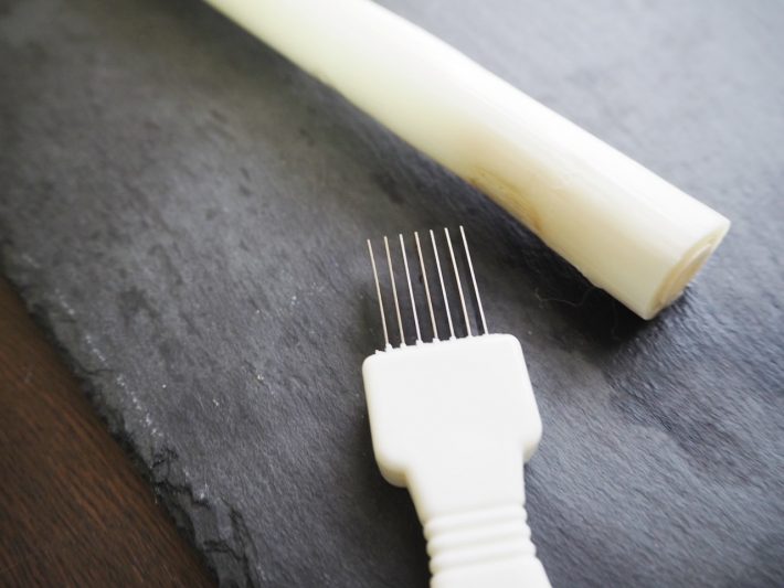 「ネギカッター」の準備